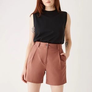The Amelia Balloon Fit Short in Terracotta - BRAND NEW NEVER WORN